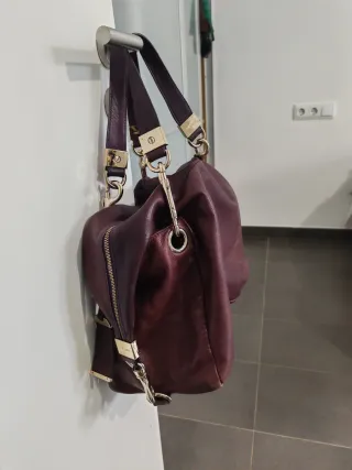Bolso Piel Morado Jimmy Choo