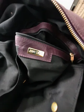 Bolso Piel Morado Jimmy Choo