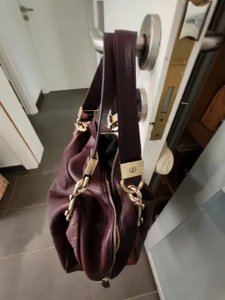 Bolso Piel Morado Jimmy Choo