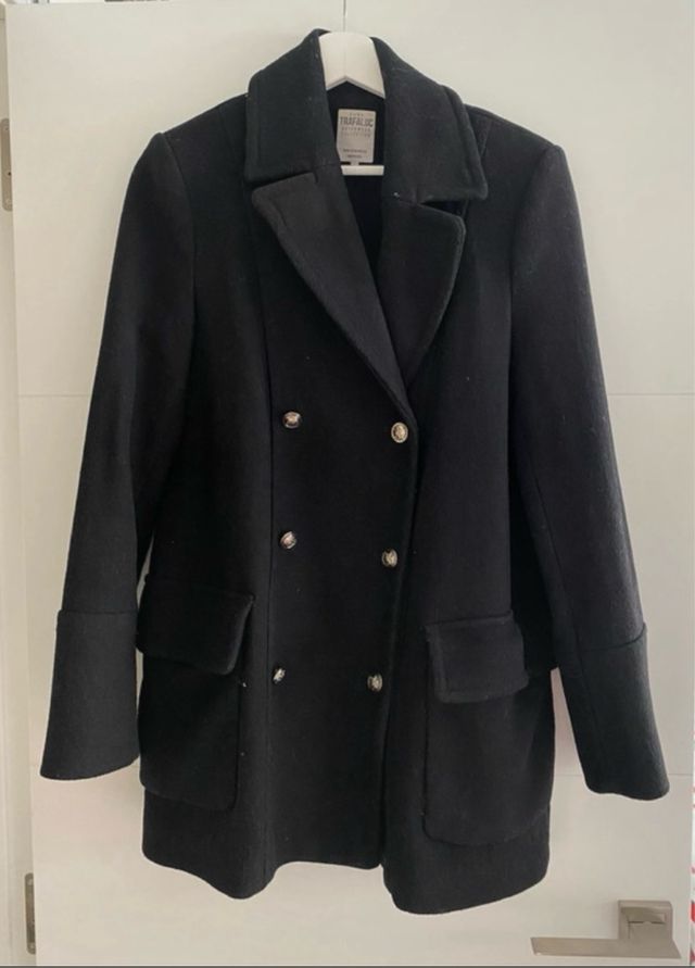 Abrigo TRAFALUC negro