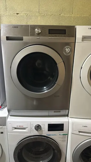 Lavadora AEG 7kg Inox A+++
