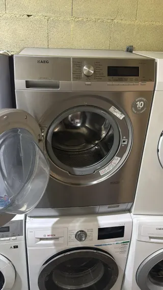 Lavadora AEG 7kg Inox A+++