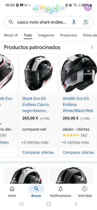Casco Shark y Chaqueta Moto