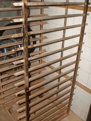 Carro de panadería inoxidable