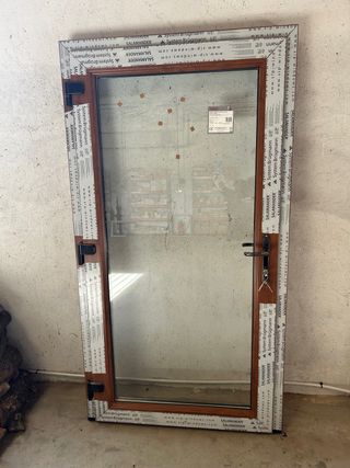 Puerta de PVC 1020x1890 - Color embero