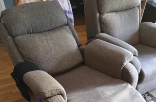 3 Sillones Relax con USB y Botonera