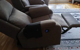 3 Sillones Relax con USB y Botonera