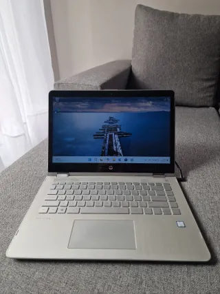 Portátil HP Convertible 2 en 1 Gris/Plata