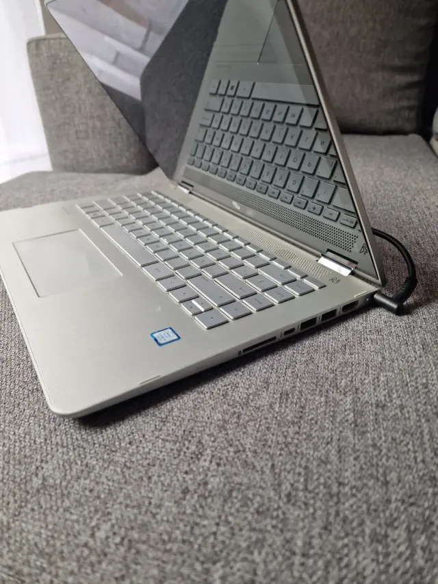 Portátil HP Convertible 2 en 1 Gris/Plata