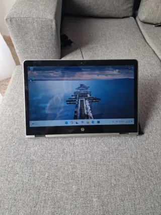 Portátil HP Convertible 2 en 1 Gris/Plata