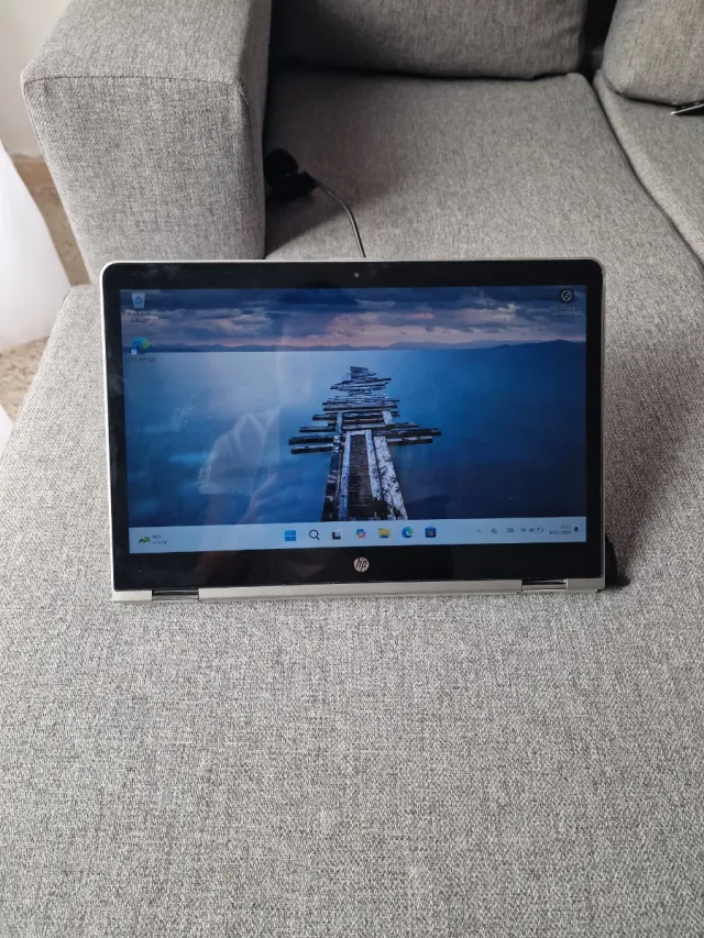 Portátil HP Convertible 2 en 1 Gris/Plata