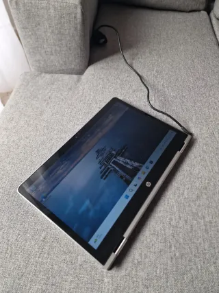 Portátil HP Convertible 2 en 1 Gris/Plata