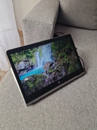 Portátil HP Convertible 2 en 1 Gris/Plata