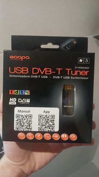 Sintonizador USB DVB-T Zaapa ZT-MINDVBZP de Segunda mano por 20