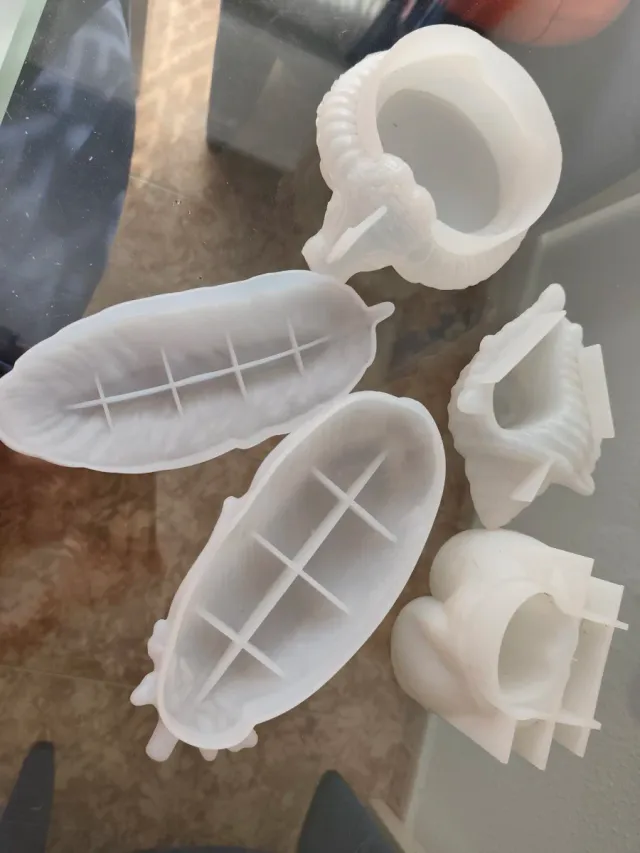 5 Moldes Silicona Manualidades