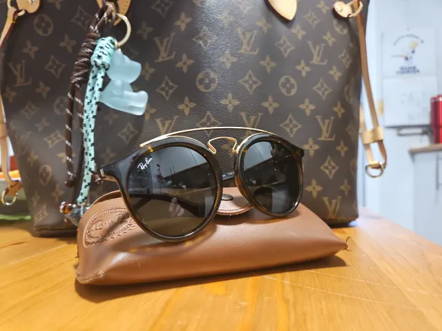 Gafas de Sol Ray-Ban Tortoise y Dorado