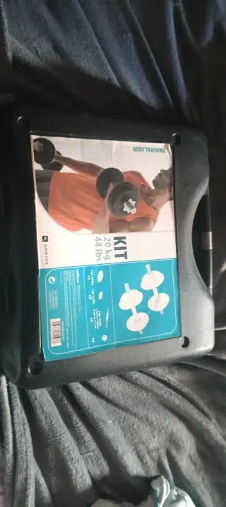 Maleta de pesas 20 kg