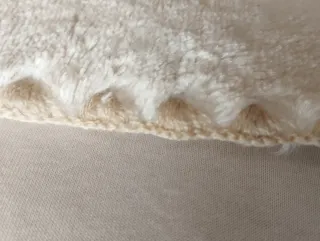 Manta bebé cuna osito y luna