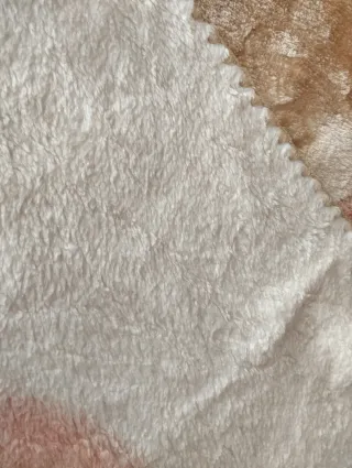 Manta bebé cuna osito y luna