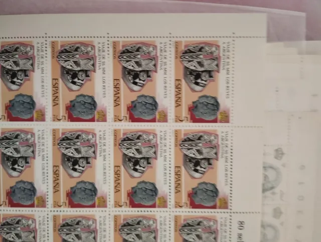 Sellos España Viaje de SS MM Los Reyes 70s