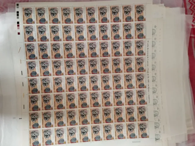 Sellos España Viaje de SS MM Los Reyes 70s