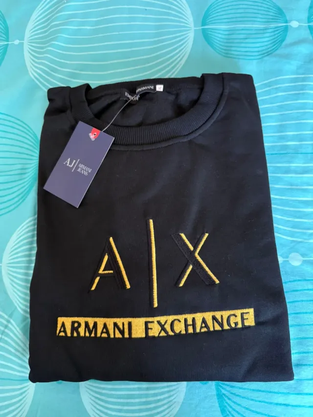 Sudadera Armani Exchange AX Negra