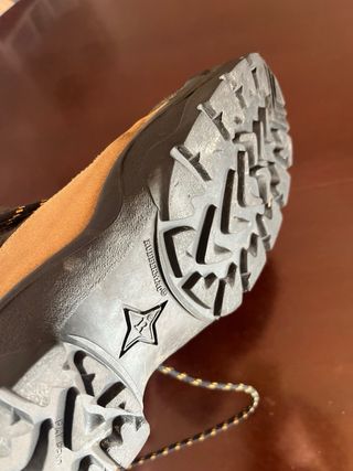 Botas de senderismo Asolo beige y marrón