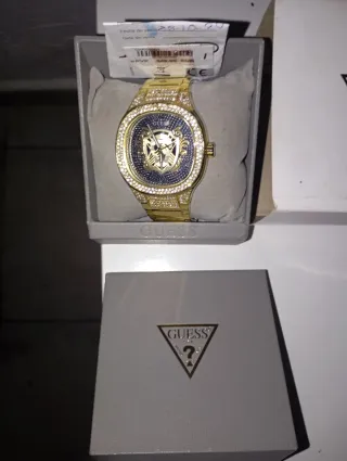 Reloj Guess Hombre Kingdom GW0565G1 Dorado