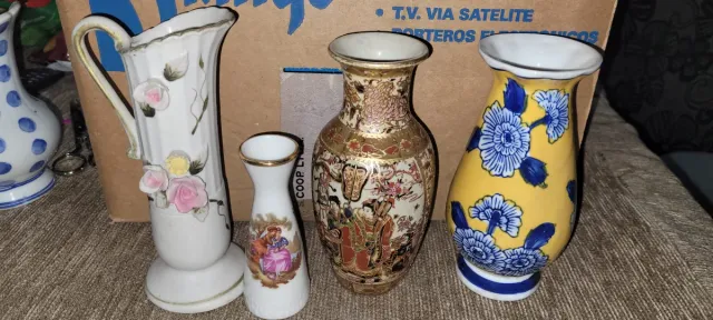 Lote de  cerámica decorativas