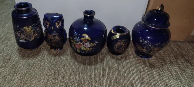 Lote de  cerámica decorativas