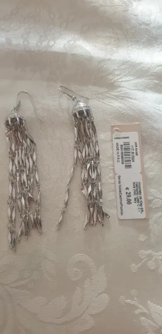 Orecchini Oric Cheng in Rame Argentato