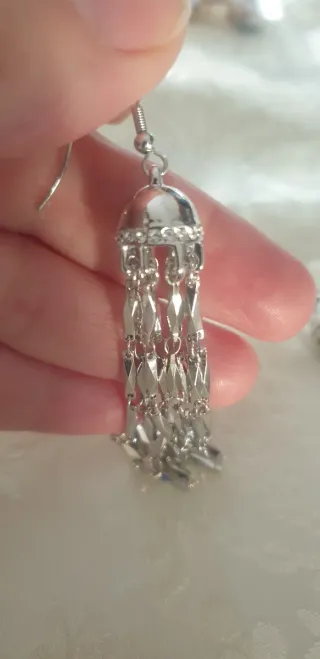 Orecchini Oric Cheng in Rame Argentato