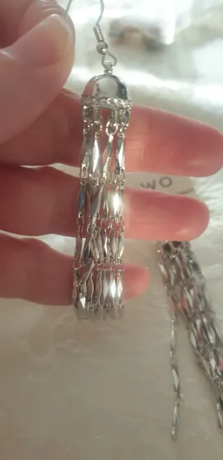 Orecchini Oric Cheng in Rame Argentato