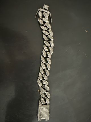 Pulsera Cubana con Cristales