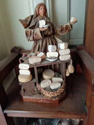 Statuina presepe carta di riso