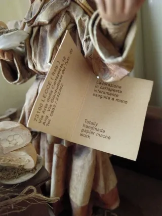 Statuina presepe carta di riso