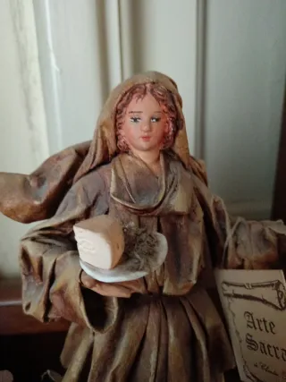 Statuina presepe carta di riso