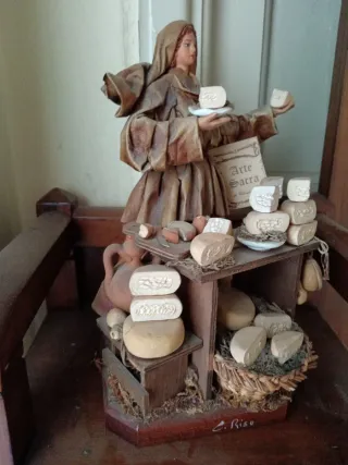 Statuina presepe carta di riso