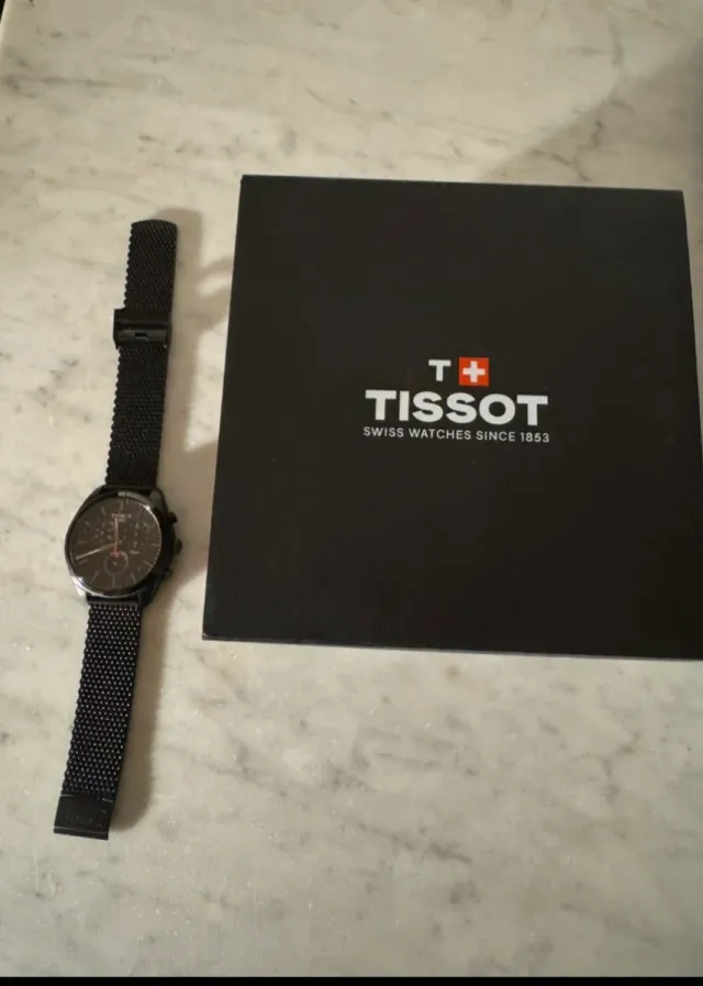 Reloj Tissot Negro Malla