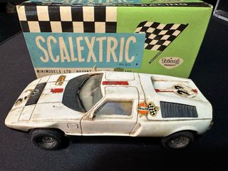 Coche Scalextric Tri-ang Gulf Antiguo