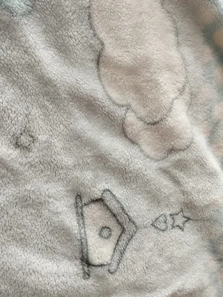 Manta bebé cuna estándar