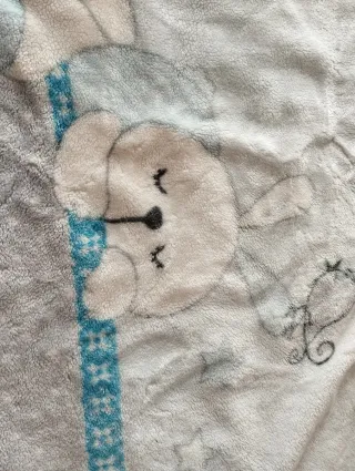 Manta bebé cuna estándar