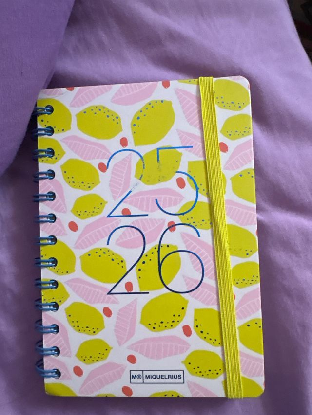 Agenda Miquelrius 25-26 Limones