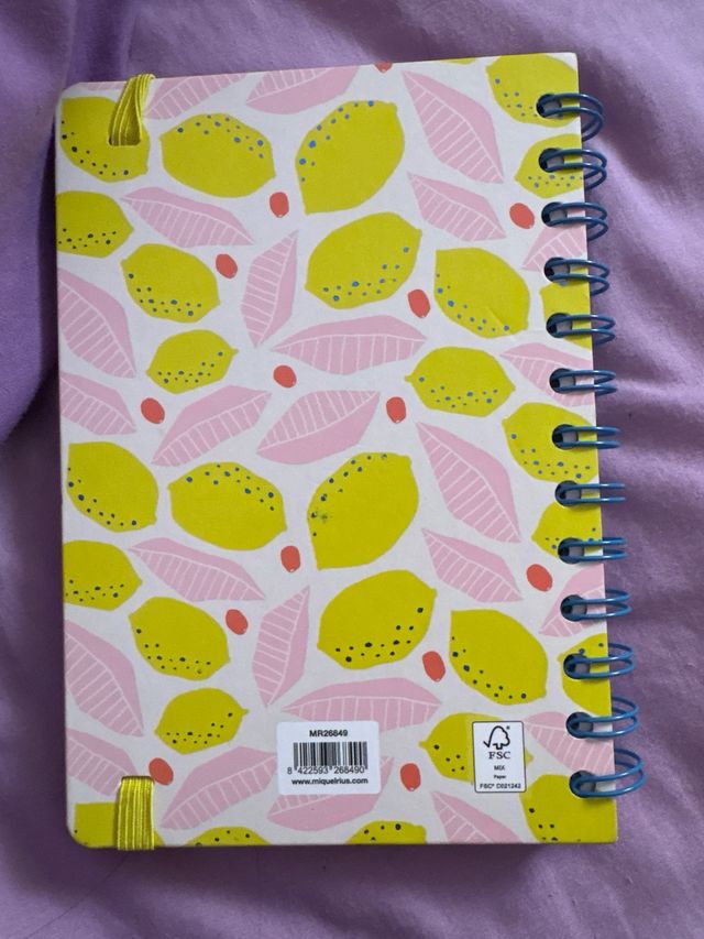 Agenda Miquelrius 25-26 Limones