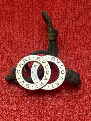 Pulsera Bulgari Plata Ley original, Vintage