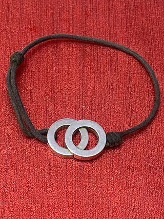 Pulsera Bulgari Plata Ley original, Vintage