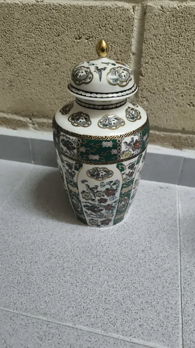 Tibor o tarro de Jengibre Cerámica SATSUMA