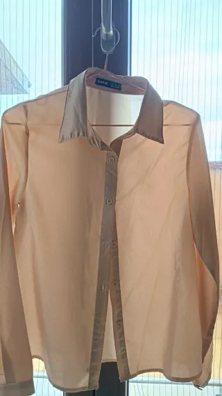 Camicia beige SHEIN XS
