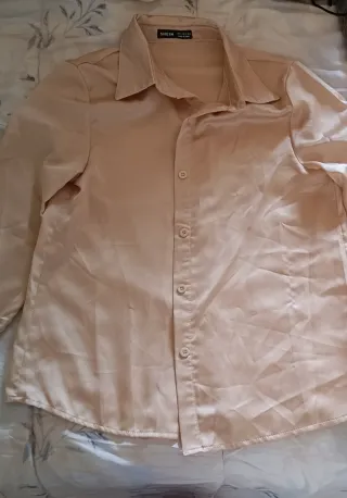 Camicia beige SHEIN XS