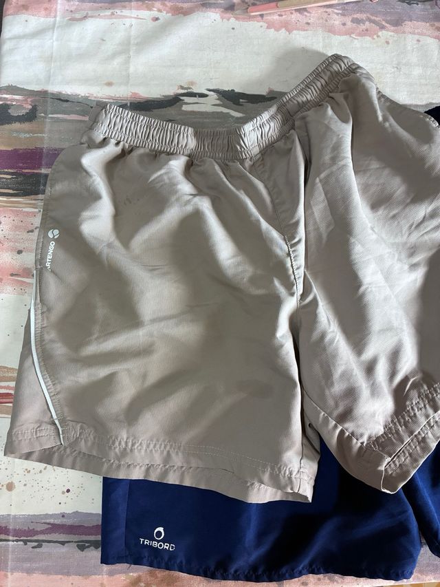 Pack 2 Bañadores Caballero XL Beige y Azul